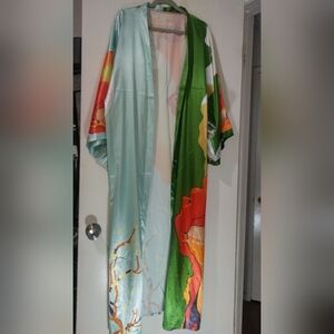 kimono silk robe